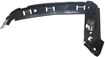 Honda Front, Passenger Side, Upper Bumper Retainer-Primed, Steel, Replacement H014901