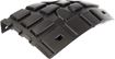 GMC Front, Passenger Side, Front Section Bumper Retainer-Black, Plastic, Replacement REPG019105