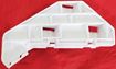 Honda Front, Passenger Side Bumper Retainer-Natural, Plastic, Replacement REPH019107