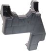 Honda Rear, Driver Side Bumper Retainer-Primed, Plastic, Replacement REPH762205