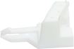 Mitsubishi Front, Passenger Side Bumper Retainer-Primed, Plastic, Replacement REPM019113