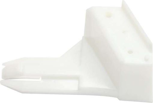 Mitsubishi Front, Driver Side Bumper Retainer-Primed, Plastic, Replacement REPM019114