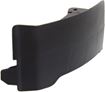 Mercedes Benz Rear, Driver Side Bumper Retainer-Black, Plastic, Replacement REPM763314