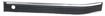 GMC, Chevrolet Front, Driver Side Bumper Trim-Black, Replacement 5778-2