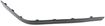 Ford Front, Passenger Side Bumper Trim-Black, Replacement 9834