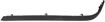 BMW Rear, Passenger Side Bumper Trim-Textured, Replacement B763703