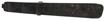 Chevrolet Front, Driver Side Bumper Trim-Black, Replacement C016106