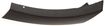 Ford Front, Passenger Side Bumper Trim-Black, Replacement F016109