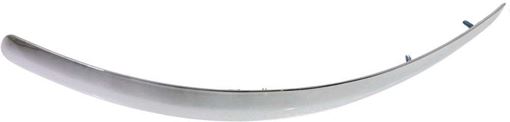 Ford Front, Driver Side Bumper Trim-Chrome, Replacement FD9232