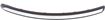 Hyundai Rear, Passenger Side Bumper Trim-Chrome, Replacement H763705