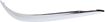 Bumper Trim, X-Type 02-08 Front Bumper Molding Rh,Outer,Plas, Chrme, W/O Turn Signal Light On Trim, Replacement J016103