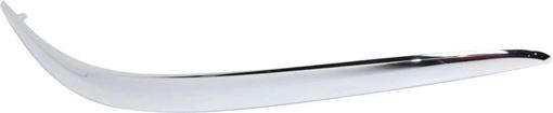 Bumper Trim, X-Type 02-08 Front Bumper Molding Rh,Outer,Plas, Chrme, W/O Turn Signal Light On Trim, Replacement J016103