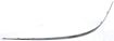 Bumper Trim, E-Class 03-08 Front Bumper Molding Lh, Plastic, Chrome, (211) Chassis, Replacement M016138