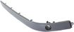 BMW Rear, Driver Side Bumper Trim-Primed, Replacement REPB763716