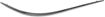 Buick Rear, Passenger Side Bumper Trim-Chrome, Replacement REPB763719