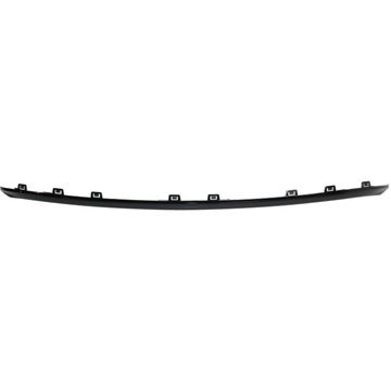 Bumper Trim, Chrysler 200 15-17 Front Bumper Molding, Center, Applique, Painted-Black, Type 1 - Capa, Replacement REPC015930Q