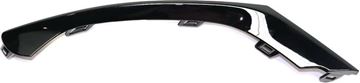 Chrysler Front, Driver Side Bumper Trim-Black, Replacement REPC016126Q