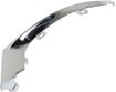 Bumper Trim, Chrysler 200 15-17 Front Bumper Molding Rh, Outer, Applique, Chrome, Type 1, Replacement REPC016127