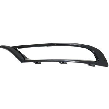 Chrysler Front, Driver Side Bumper Trim-Textured, Plastic, Replacement REPC108636