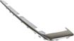 Cadillac Rear, Driver Side Bumper Trim-Chrome, Replacement REPC763714