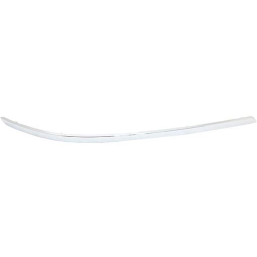 Hyundai Front, Passenger Side Bumper Trim-Chrome, Replacement REPH016109