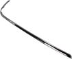 Mercedes Benz Front, Passenger Side Bumper Trim-Chrome, Replacement REPM016117