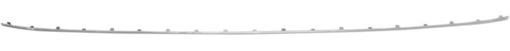 Mercedes Benz Rear, Center Bumper Trim-Chrome, Replacement REPM763502