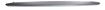 Toyota Front Bumper Trim-Silver, Replacement REPT015905