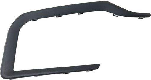 GMC Front, Driver Side Bumper Trim-Textured, Plastic, Replacement RG01610002