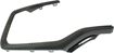 GMC Front, Passenger Side Bumper Trim-Black, Plastic, Replacement RG01610003