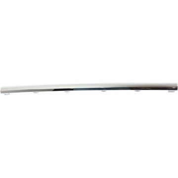 GMC Rear, Center Bumper Trim-Chrome, Plastic, Replacement RG76350005