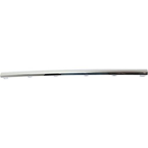 GMC Rear, Center Bumper Trim-Chrome, Plastic, Replacement RG76350005