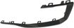 GMC Rear, Passenger Side Bumper Trim-Black, Plastic, Replacement RG76370003