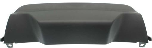 Hyundai Rear, Center Bumper Trim-Textured, Plastic, Replacement RH76350002