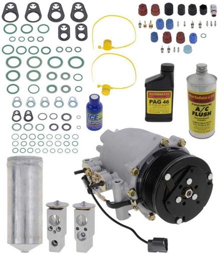 AC Compressor, Rsx 02-06 A/C Compressor Kit | Replacement REPA191109