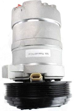 AC Compressor, Lesabre 89-91 A/C Compressor, New, 6-Groove Belt, 5.5 In. Pulley Dia., 0.6 In. Gauge Line A | Replacement REPB191108