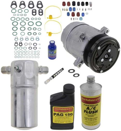 AC Compressor, Park Avenue 1997 A/C Compressor Kit, 1St Design | Replacement REPB191125