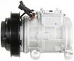 AC Compressor, Town And Country 93-95 A/C Compressor, New, 6-Groove Belt, 5.5 In. Pulley Dia., 1.43 In. Gauge Line A | Replacement REPC191102