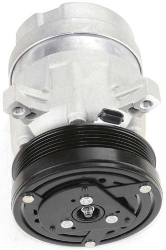 AC Compressor, S10 Pickup 98-03 A/C Compressor, New, 6-Groove Belt, 4.87 In. Pulley Dia. | Replacement REPC191107