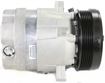 AC Compressor, S10 Pickup 98-03 A/C Compressor, New, 6-Groove Belt, 4.87 In. Pulley Dia. | Replacement REPC191107