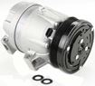 AC Compressor, Cavalier 96-02 A/C Compressor, New, 5-Groove Belt, 5 In. Pulley Dia. | Replacement REPC191110