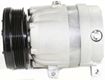 AC Compressor, Cavalier 96-02 A/C Compressor, New, 5-Groove Belt, 5 In. Pulley Dia. | Replacement REPC191110