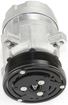 AC Compressor, S10 Pickup 94-96 A/C Compressor, New, 6-Groove Belt, 4.5 In. Pulley Dia. | Replacement REPC191112