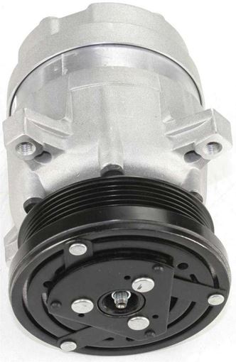 AC Compressor, S10 Pickup 94-96 A/C Compressor, New, 6-Groove Belt, 4.5 In. Pulley Dia. | Replacement REPC191112