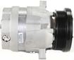 AC Compressor, S10 Pickup 94-96 A/C Compressor, New, 6-Groove Belt, 4.5 In. Pulley Dia. | Replacement REPC191112