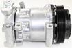 AC Compressor, Express Van 96-02 / Blazer 99-05 A/C Compressor, New, 6-Groove Belt, 0.88 In. Belt Width | Replacement REPC191115