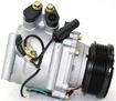 AC Compressor, Sebring 01-03 A/C Compressor, New, 6-Groove, 2.30 In. Gauge Line A, 3-7/8 In. Pulley Diamete | Replacement REPC191125