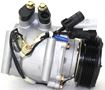 AC Compressor, Sebring 96-01 A/C Compressor, New, 6-Groove, 12-Coil Clock, 12 Volt Coil Type, 2.45 In. Gauge Line A | Replacement REPC191126