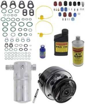 AC Compressor, Ck / Suburban 1993 A/C Compressor Kit, W/O Rear Air, Oem Type | Replacement REPC191138