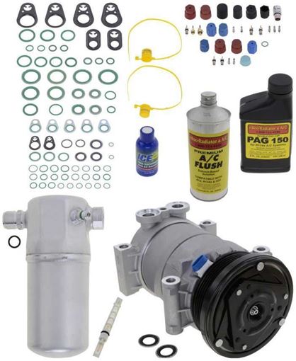 AC Compressor, S10/Blazer 98-05 A/C Compressor Kit | Replacement REPC191139